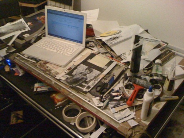 Roy Huteson Stewart's desk